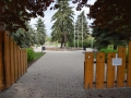 Kuncsorba közpark bejárat
